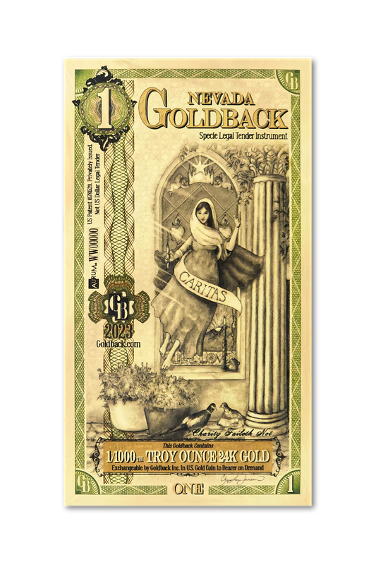 1 Nevada Goldback